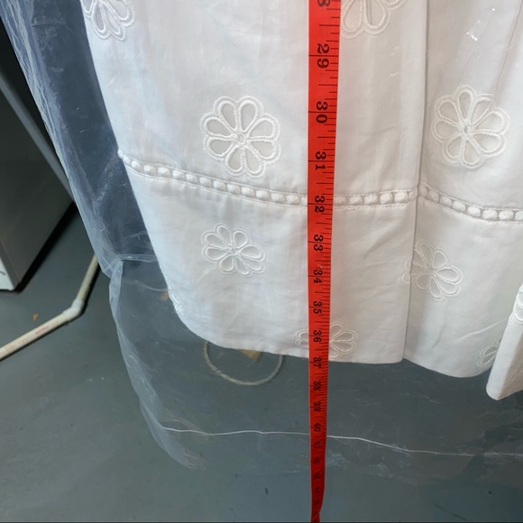 NWT Kate Spade White Clover Eyelet Minidress ♠️ - Picture 14 of 14